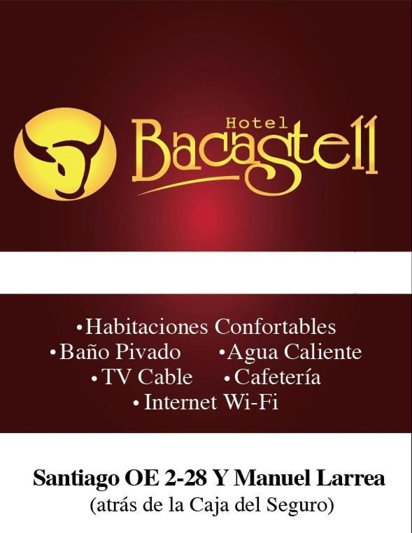 Hotel Bacastell Quito Buitenkant foto